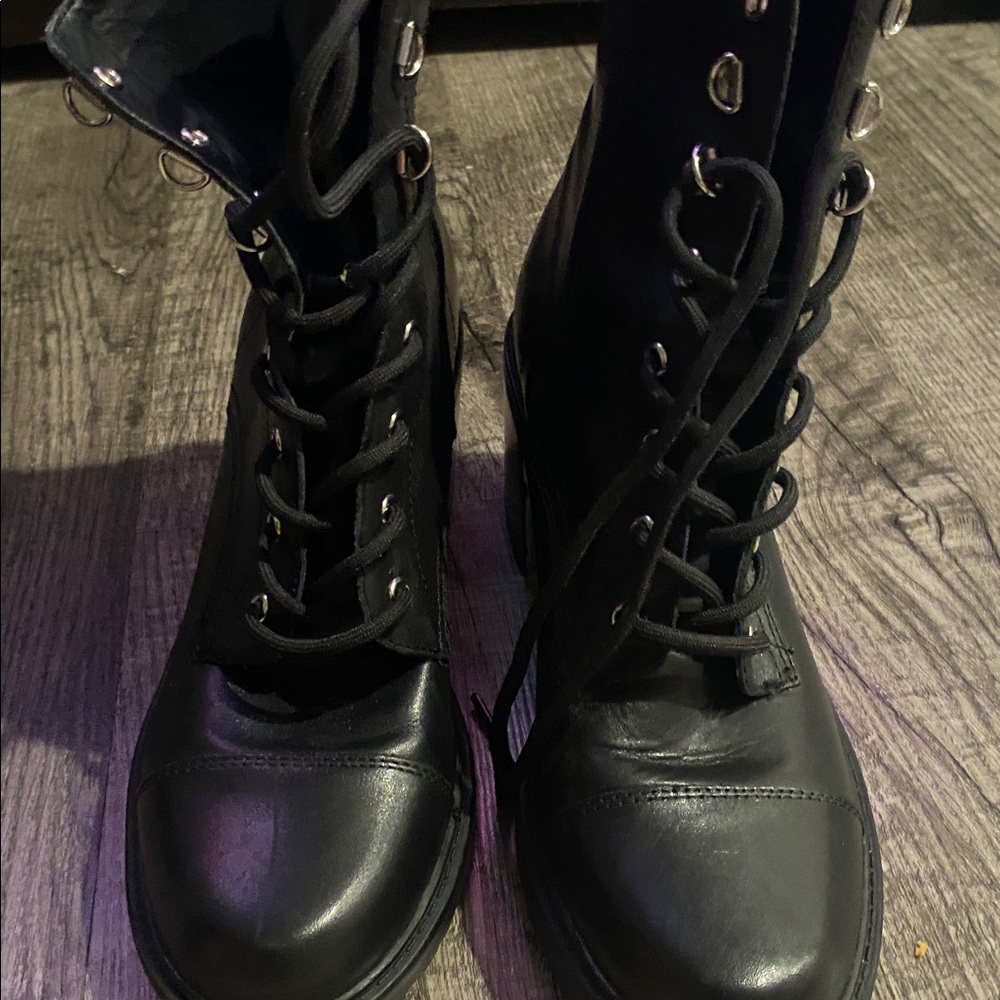 Marc Fisher Black Ankle Boots